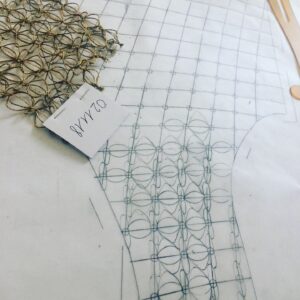 dessin technique de broderie